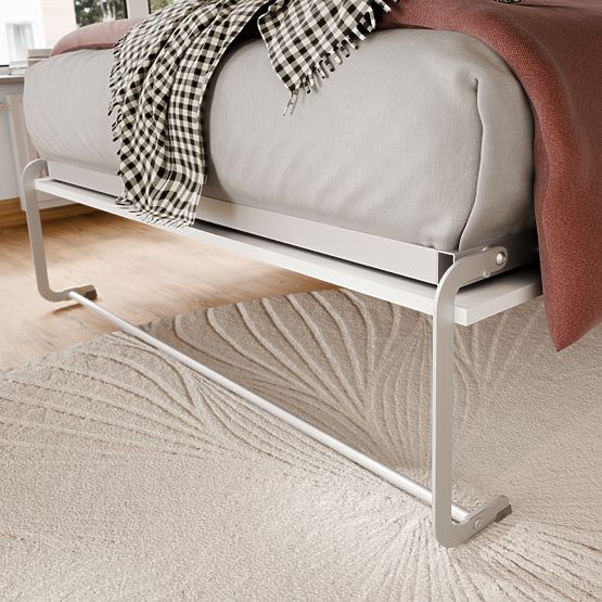Letto a scomparsa KOBI VERTO 140x200 Bianco 1 pz