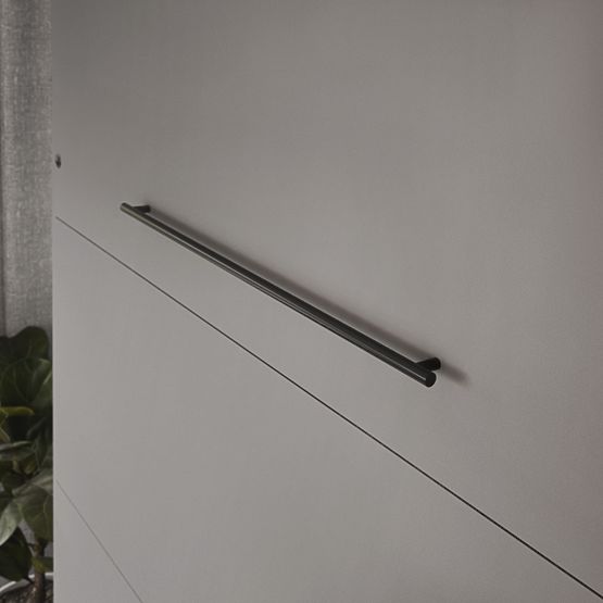 Letto a scomparsa KOBI VERTO 90x200 Grigio 1 pz