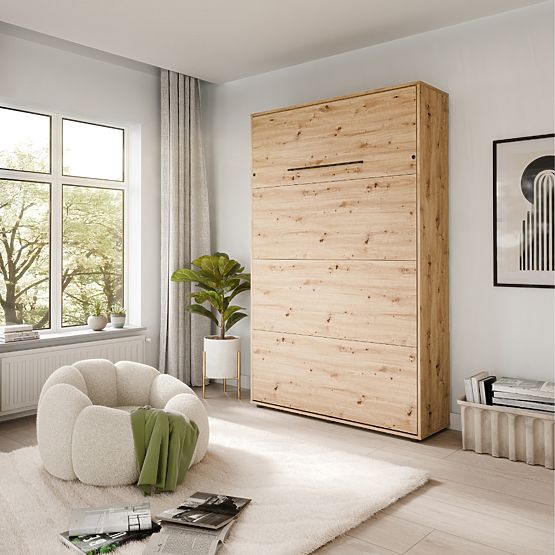 Letto a scomparsa KOBI VERTO 90x200 Rovere Artisan 1 pz