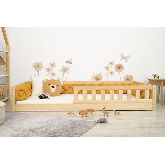 Letto basso per bambini Montessori Meadow - naturale