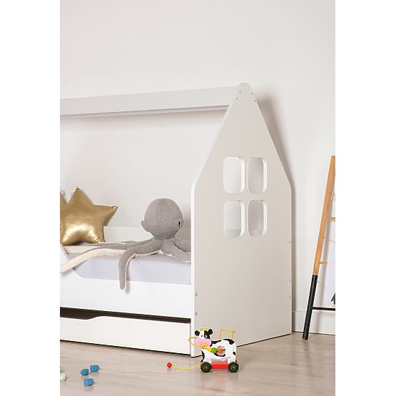 Letto a casetta Woody 160 x 80 cm - bianco