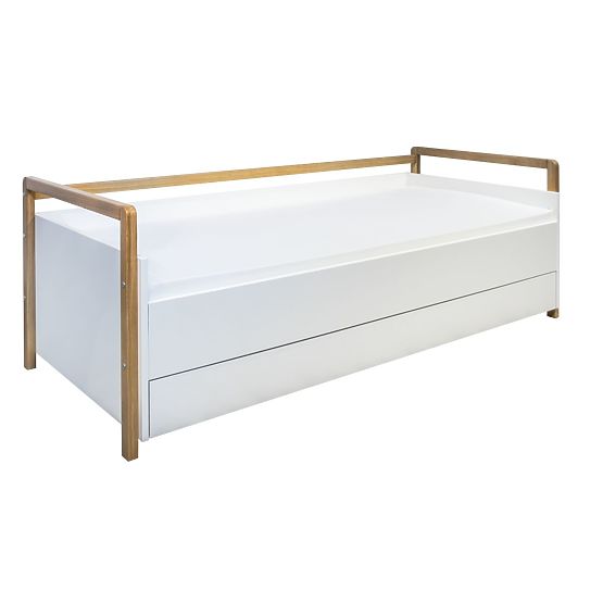Letto con schienale Viktor 180 x 80 - bianco