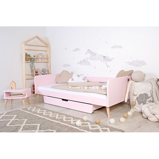 Letto evolutivo Nell 2 in 1 - rosa cipria