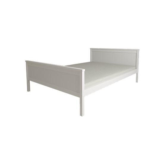 Letto in legno Ikar 200 x 90 cm - bianco