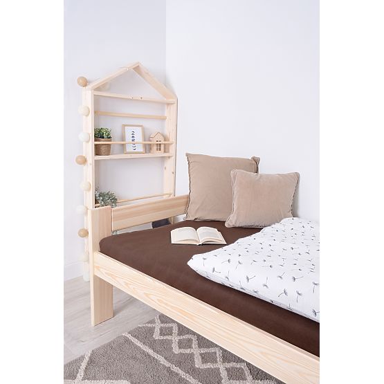 Letto in legno Mel 200x90 - naturale