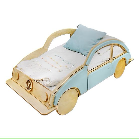 Letto in legno VW BEETLE 160x80 cm