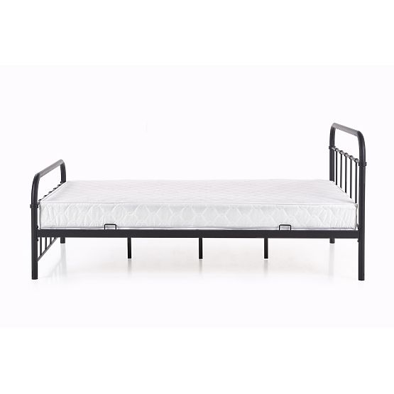 Letto in metallo LINDA 120x200 cm - nero