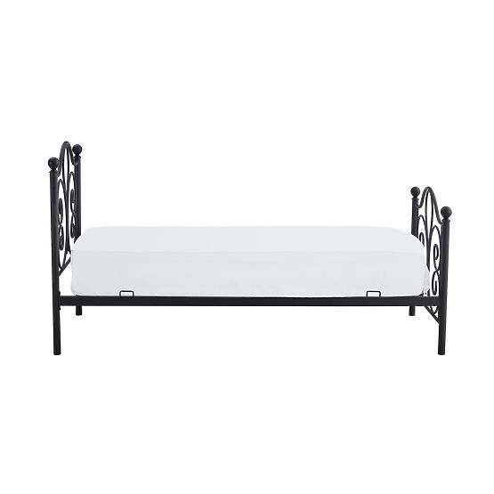 Letto in metallo PANAMA 200x90 - nero