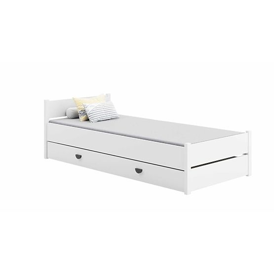 Letto MARCEL 200x90 bianco con cassetto