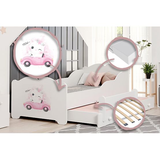 Letto matrimoniale ANNA 160x80 Gatto