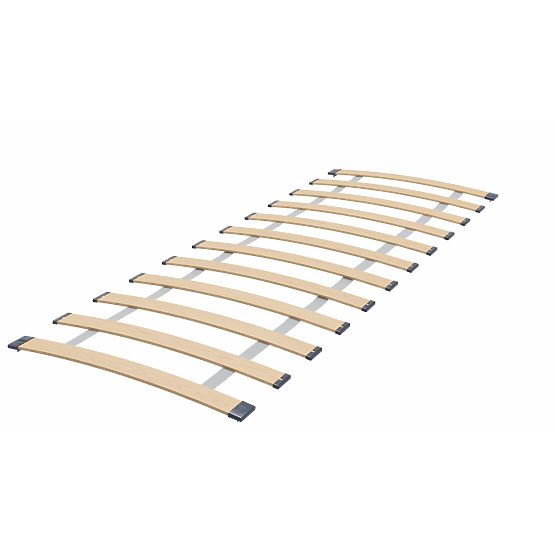 Letto matrimoniale EMMA con cassetto e barriera 160x80 maniglia grigia