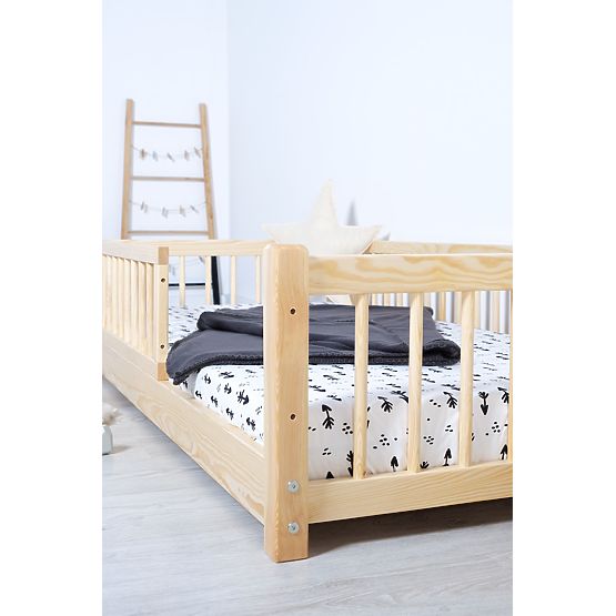 Letto basso per bambini Montessori Ourbaby - naturale
