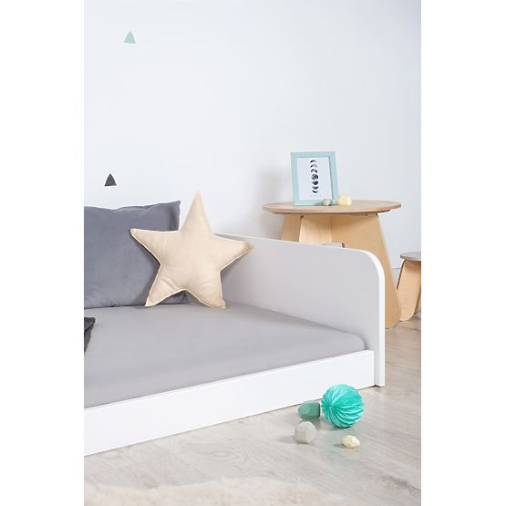 Letto Montessori in legno Sia - bianco
