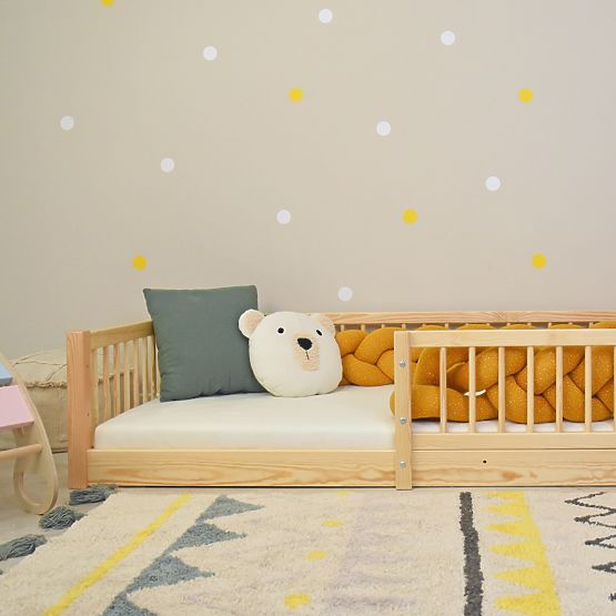 Letto Montessori per bambini Woodie - naturale