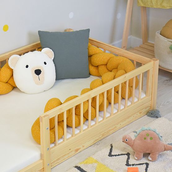 Letto Montessori per bambini Woodie - naturale