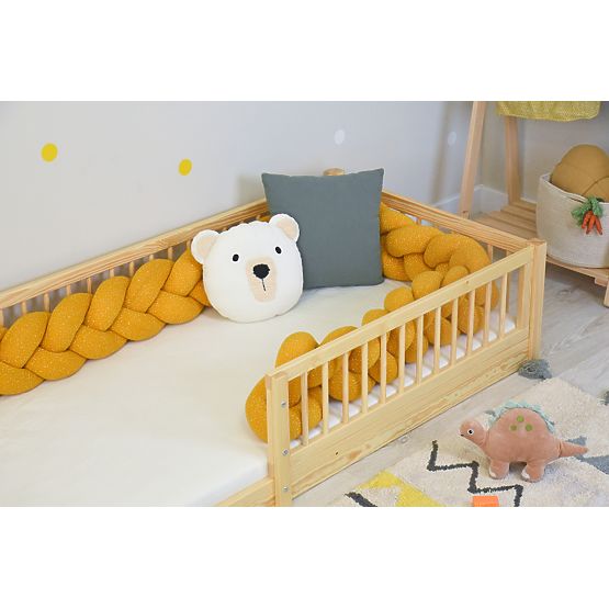 Letto per bambini Montessori Woodie Plus - naturale