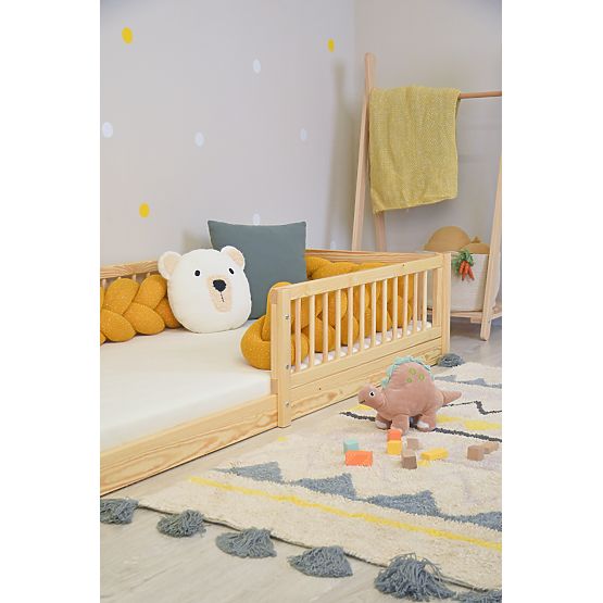 Letto per bambini Montessori Woodie Plus - naturale
