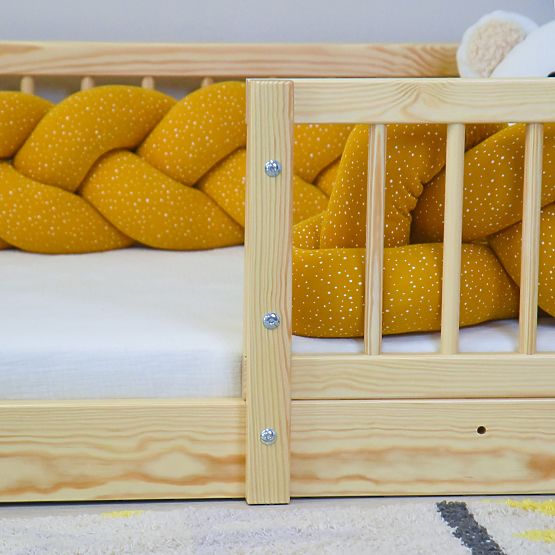Letto per bambini Montessori Woodie Plus - naturale