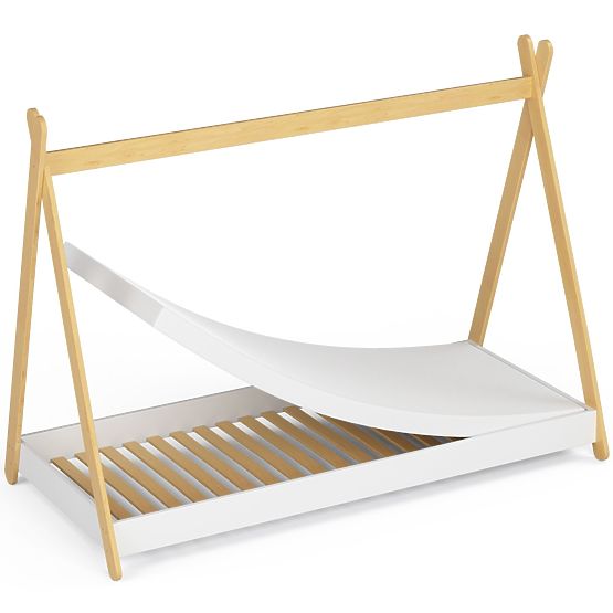 Letto per bambini 180x80 GEM con materasso bianco