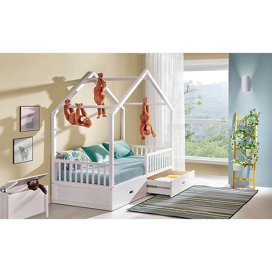 Letto per bambini a forma di casetta Viktor - 200x90 cm