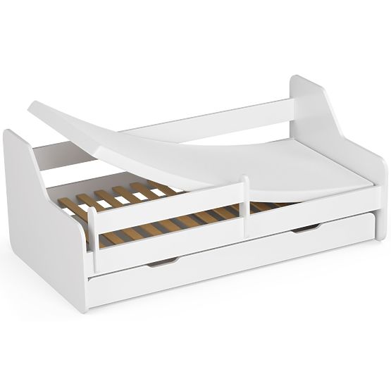 Letto per bambini ACTIV 160x80 Bianco + Materasso