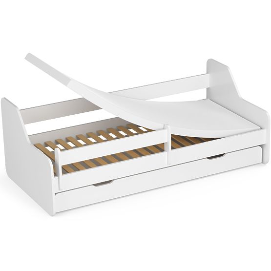 Letto per bambini ACTIV 180x80 Bianco + Materasso