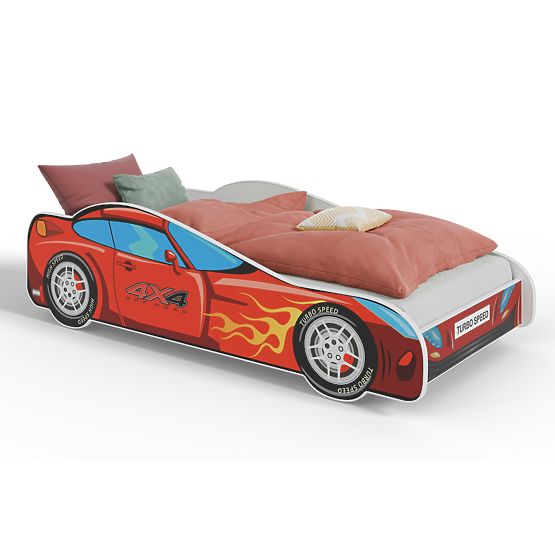 Letto per bambini auto 4x4 140x70