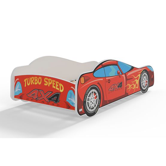 Letto per bambini auto 4x4 140x70
