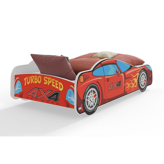 Letto per bambini auto 4x4 140x70