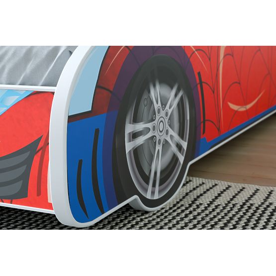 Letto per bambini auto Spider 140x70