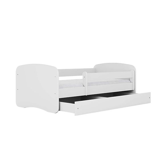 Letto per bambini con barriera Ourbaby - bianco