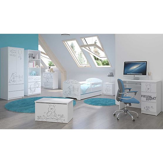 Letto per bambini con barriera di sicurezza - Winnie the Pooh