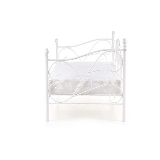 Letto per bambini in metallo Sumatra 200x90 cm - bianco