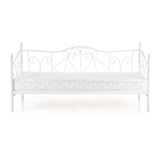 Letto per bambini in metallo Sumatra 200x90 cm - bianco