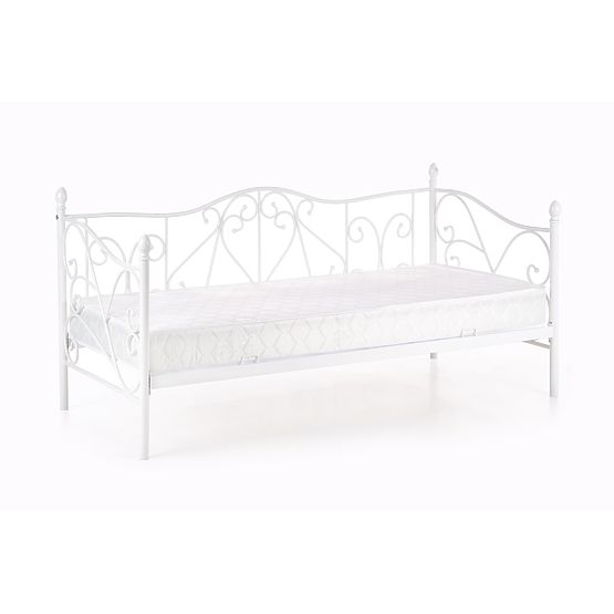 Letto per bambini in metallo Sumatra 200x90 cm - bianco