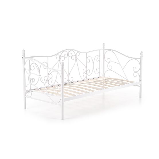 Letto per bambini in metallo Sumatra 200x90 cm - bianco