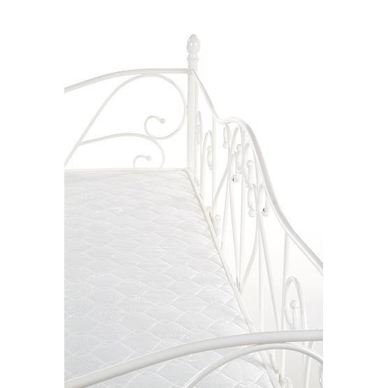 Letto per bambini in metallo Sumatra 200x90 cm - bianco