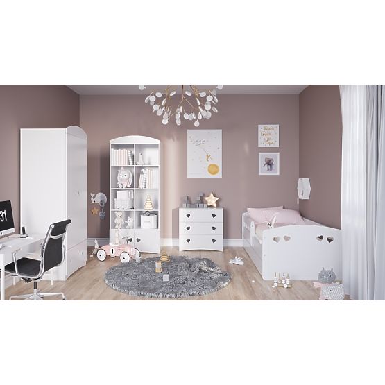 Letto per bambini Julie - bianco