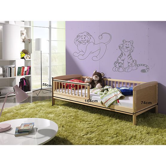 Letto per bambini Junior - 160x70 cm - naturale