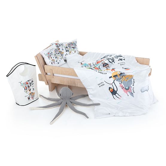 Letto per bambini MODULAR - naturale