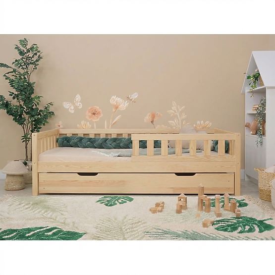 Letto per bambini Montessori Ourbaby Meadow plus - naturale