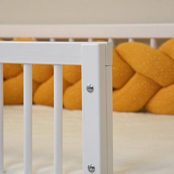 Letto per bambini Montessori Woodie Plus - bianco