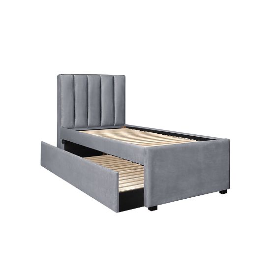 Letto RUSSO 90 cm grigio (4p=1ks)