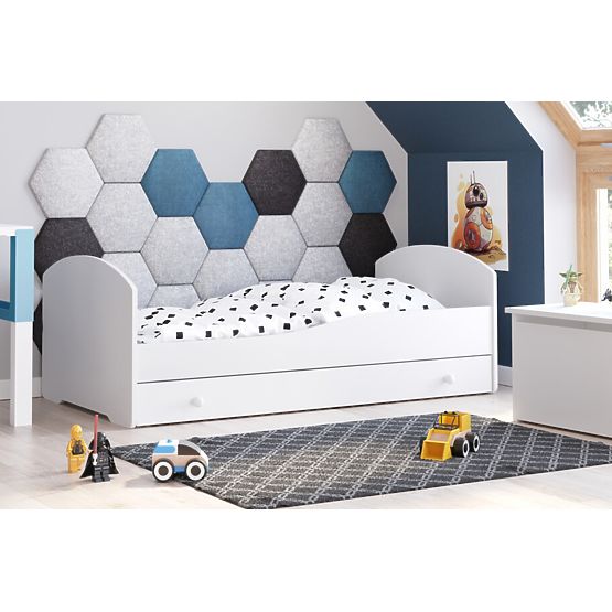 Letto singolo Luk 160x80 con cassetto