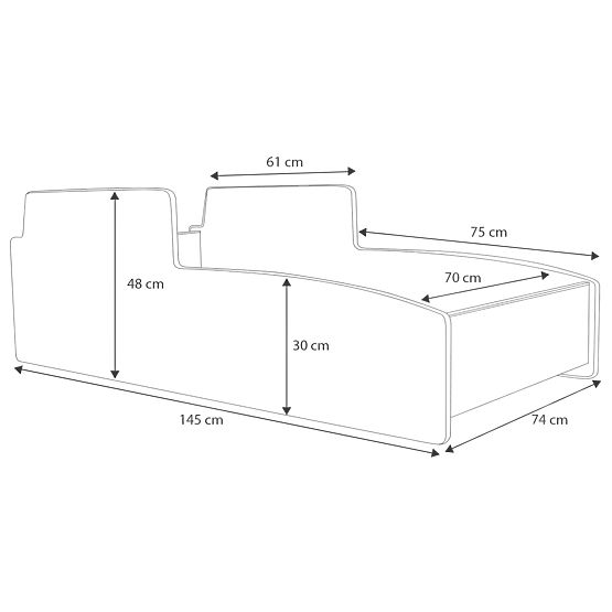 Letto singolo Trattore verde 140x70 con materasso