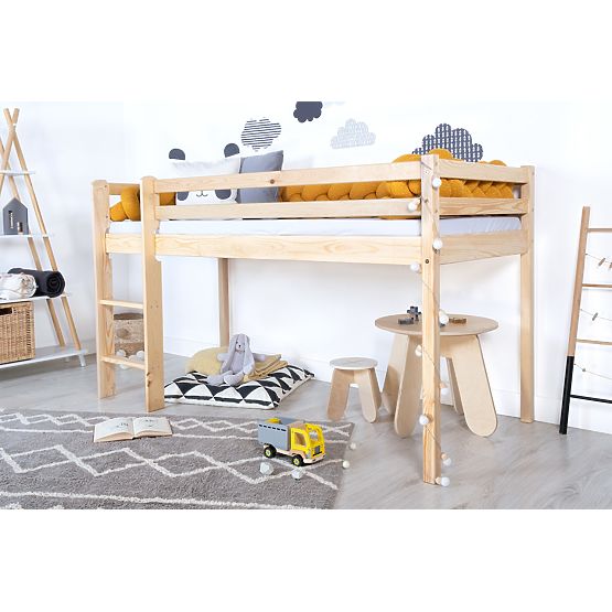 Letto soppalco bambini Ourbaby Modo - pino