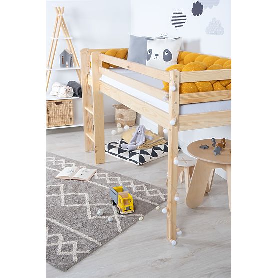 Letto soppalco bambini Ourbaby Modo - pino