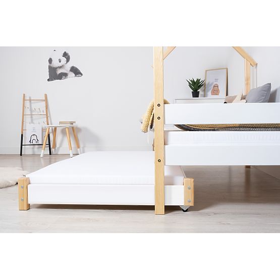 Letto estraibile Vario con materasso in schiuma - SCANDI
