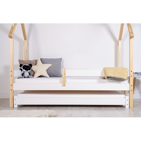 Letto estraibile Vario con materasso in schiuma - bianco