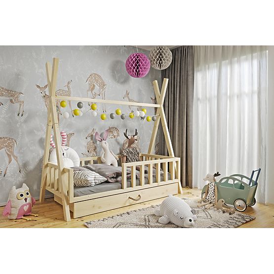 Letto per bambini in legno Tipi